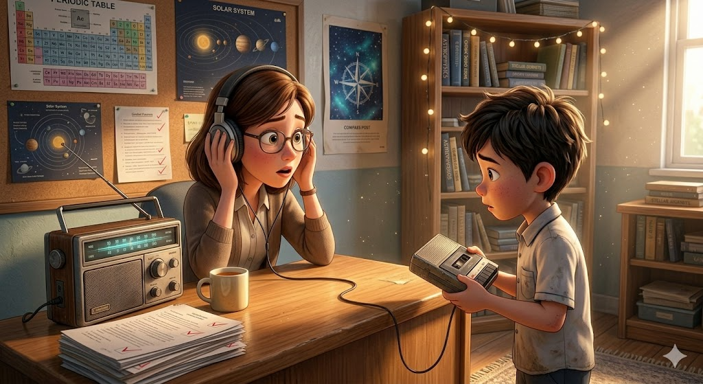 科學老師的辦公室