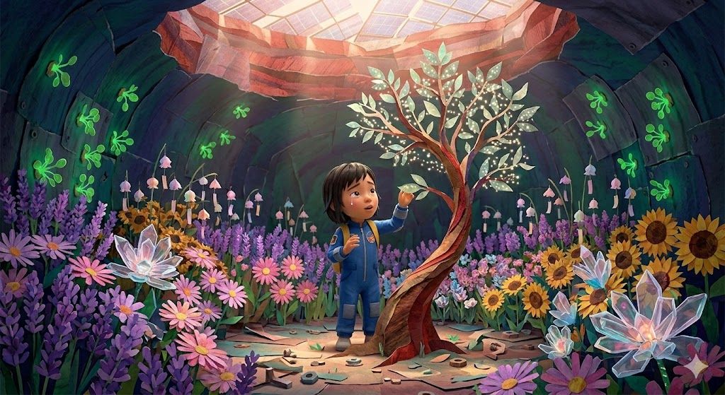 火星地下的秘密花園