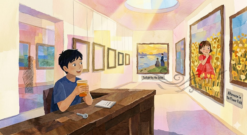 印象派展廳的秘密